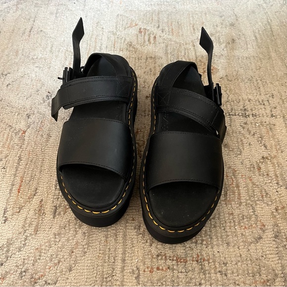 Dr. Martens Voss Women's Leather Strap Platform Sandals NWOT - Picture 4 of 5